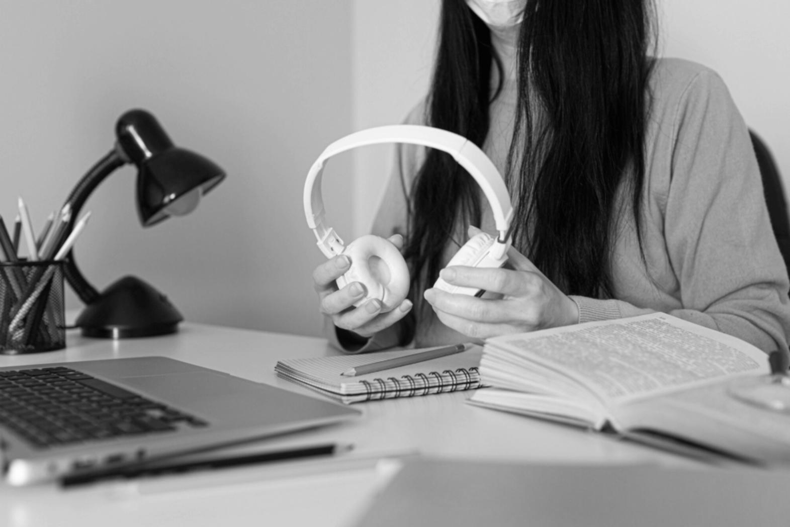Modern workspace showing digital budgeting tools and financial planning
